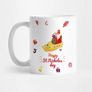 Saint Nick Happy Mug